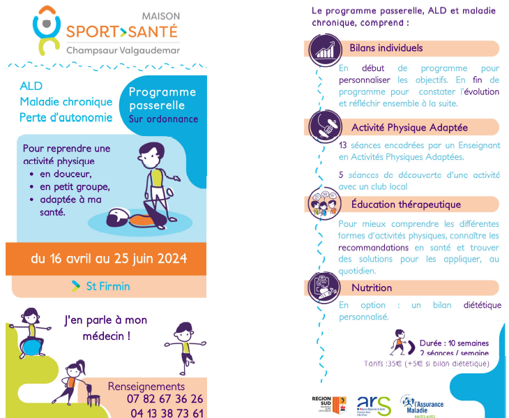 You are currently viewing Programme Sport santé à St Firmin au printemps!