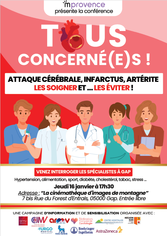 Lire la suite à propos de l’article Conférence sur la santé du coeur!