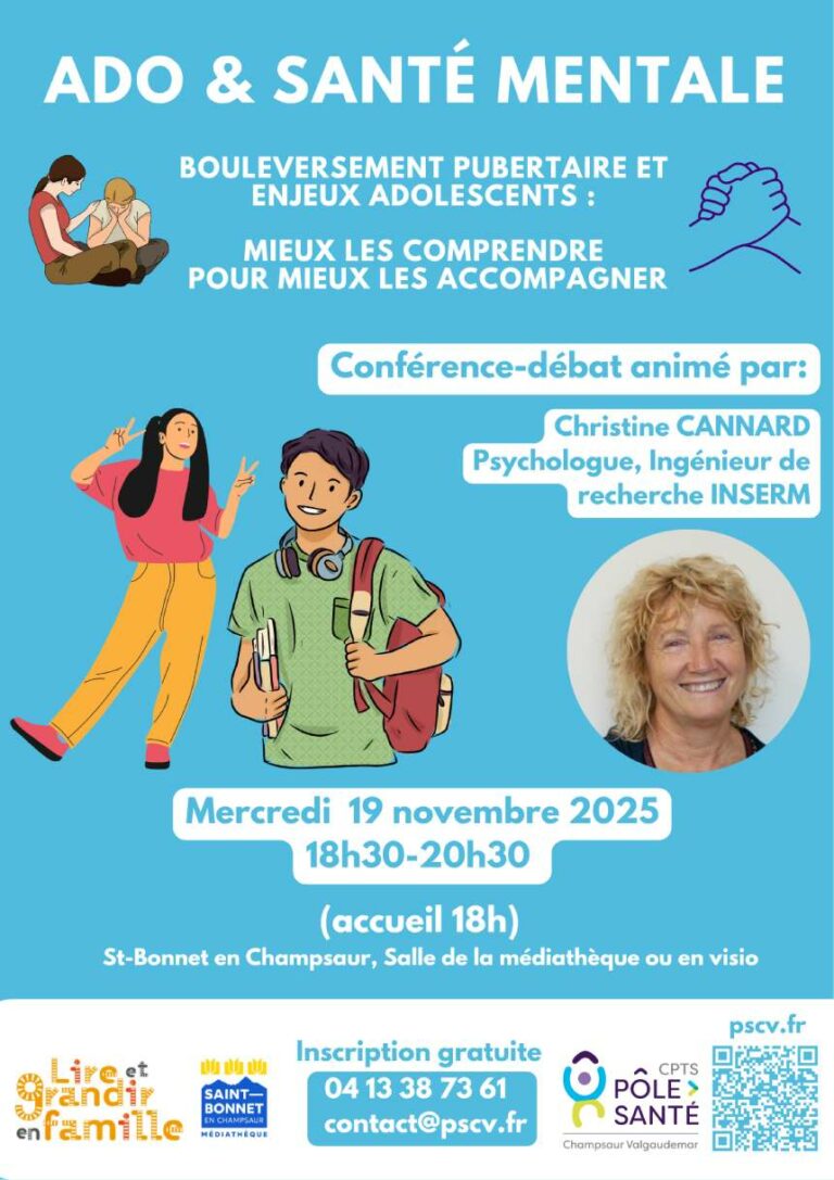 Lire la suite à propos de l’article ADO & SANTÉ MENTALE: CONFÉRENCE DÉBAT