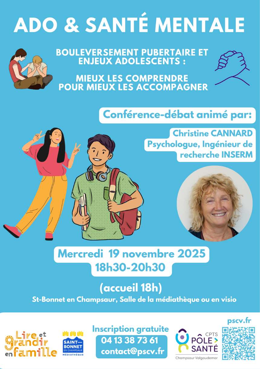 You are currently viewing ADO & SANTÉ MENTALE: CONFÉRENCE DÉBAT