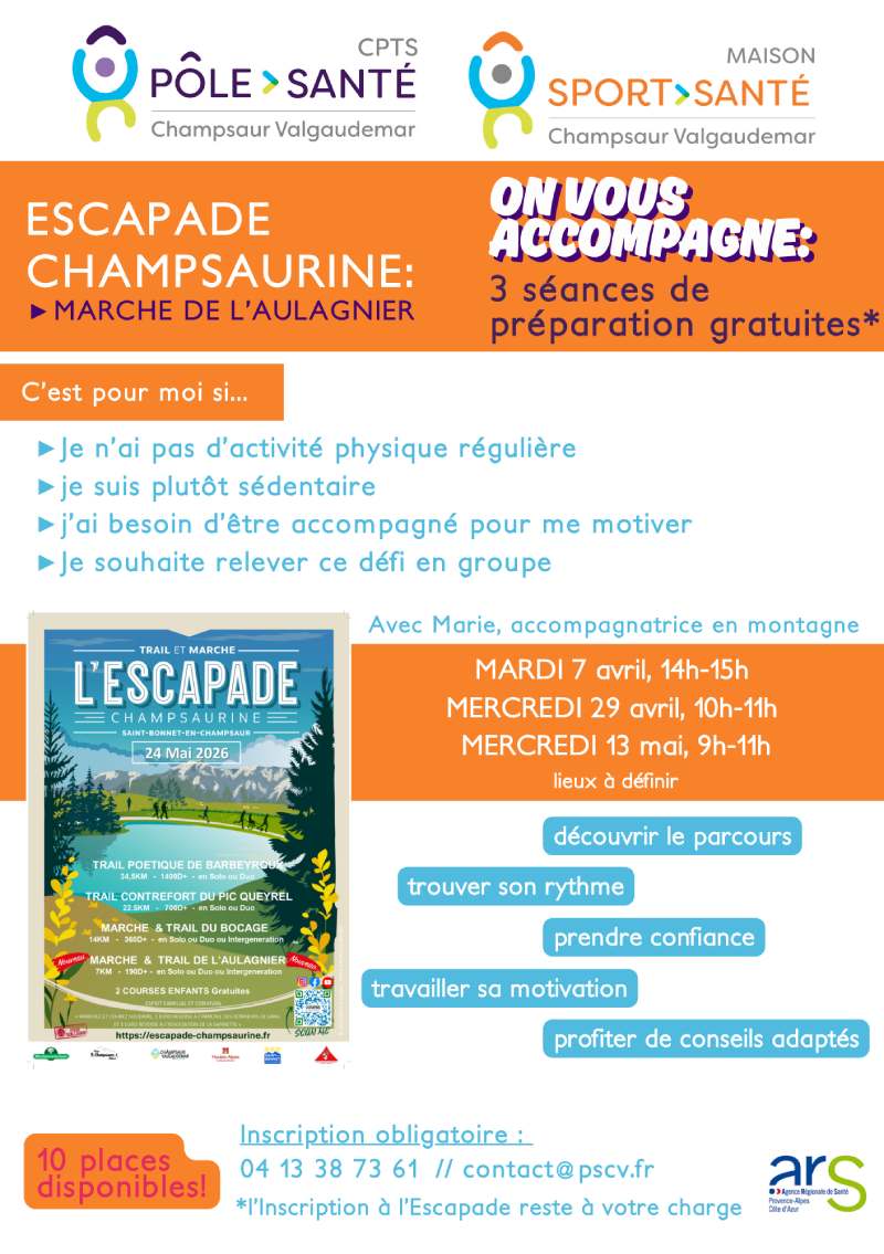 You are currently viewing LE DÉFI ANTI-SÉDENTARITÉ ESCAPADE CHAMPSAURINE