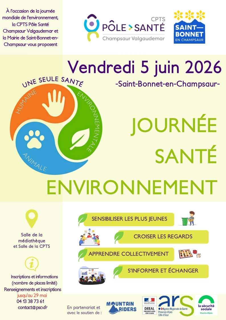 You are currently viewing 5 juin 2026: JOURNÉE SANTÉ ENVIRONNEMENT!